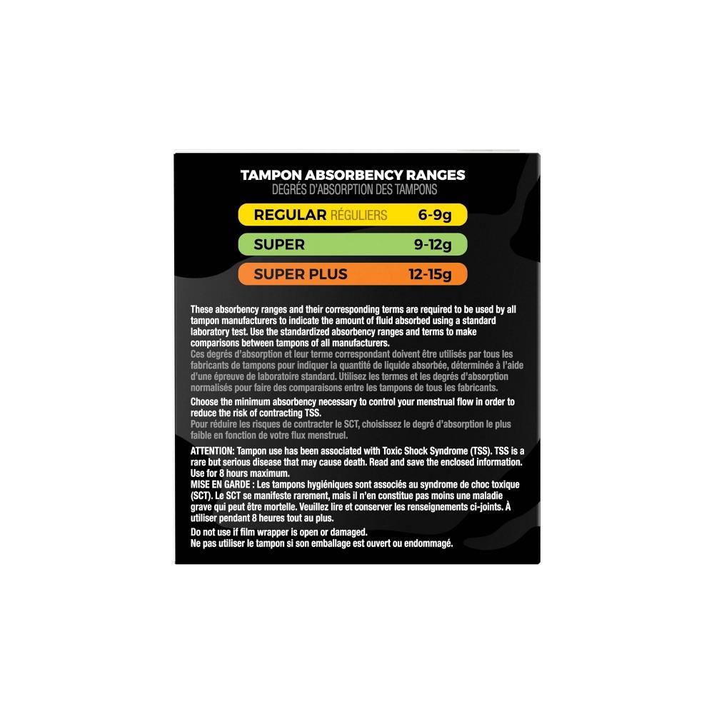 slide 6 of 9, U by Kotex Click Compact Tampons - Super - Unscented - 45ct, 45 ct