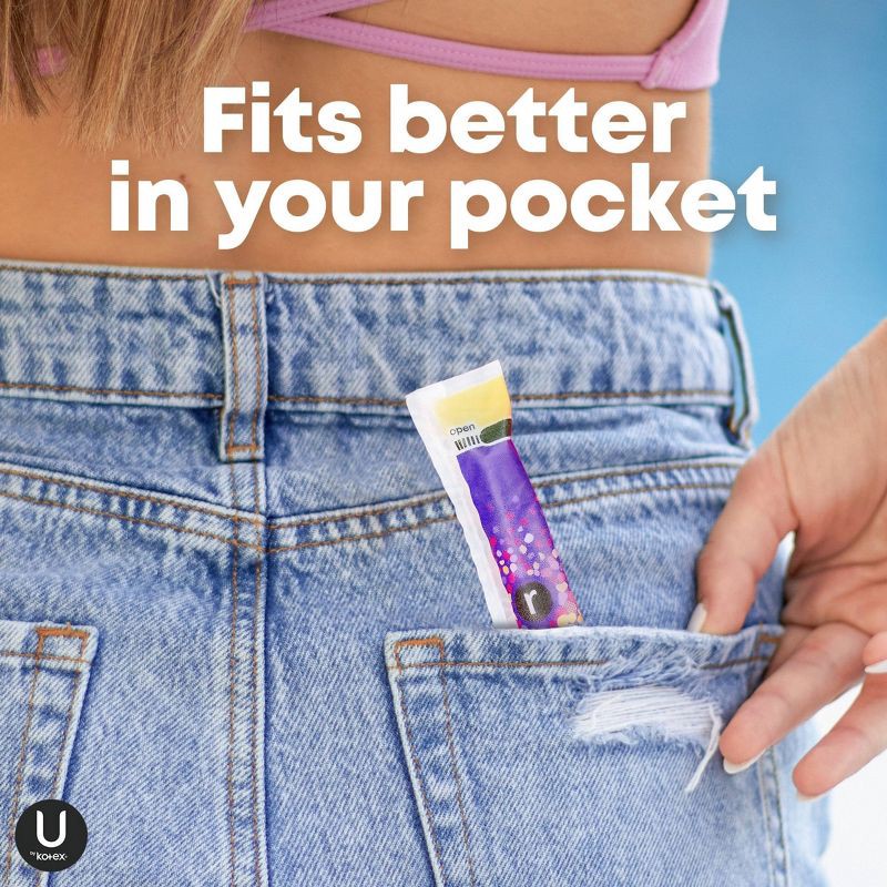 slide 11 of 12, U by Kotex Click Compact Unscented Tampons - Regular - 45ct, 45 ct