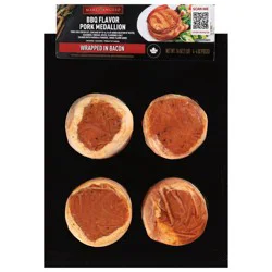 Marcangelo Wrapped in Bacon BBQ Flavor Pork Medallion 4 - 4 oz Each