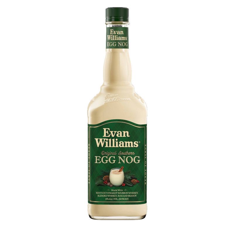 slide 1 of 9, Evan Williams Egg Nog Liqueur - 750ml Bottle, 750 ml