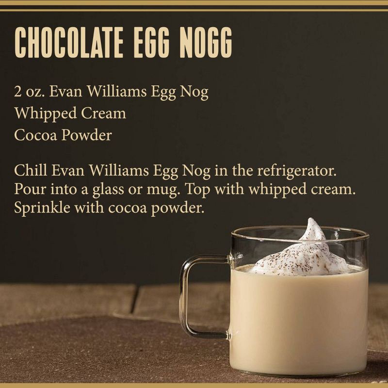 slide 6 of 9, Evan Williams Egg Nog Liqueur - 750ml Bottle, 750 ml