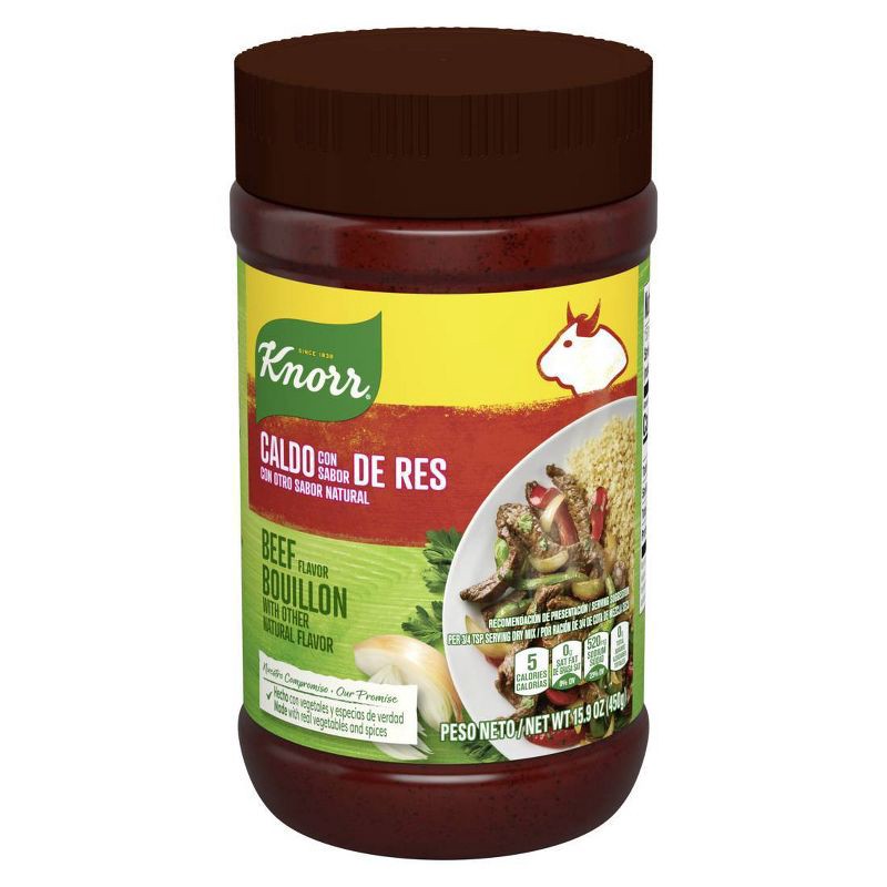 slide 7 of 7, Knorr Granulated Beef Bouillon - 15.9oz, 15.9 oz