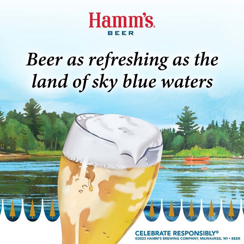 slide 3 of 10, Hamm's Premium Beer - 30pk/12 fl oz Cans, 30 ct; 12 fl oz