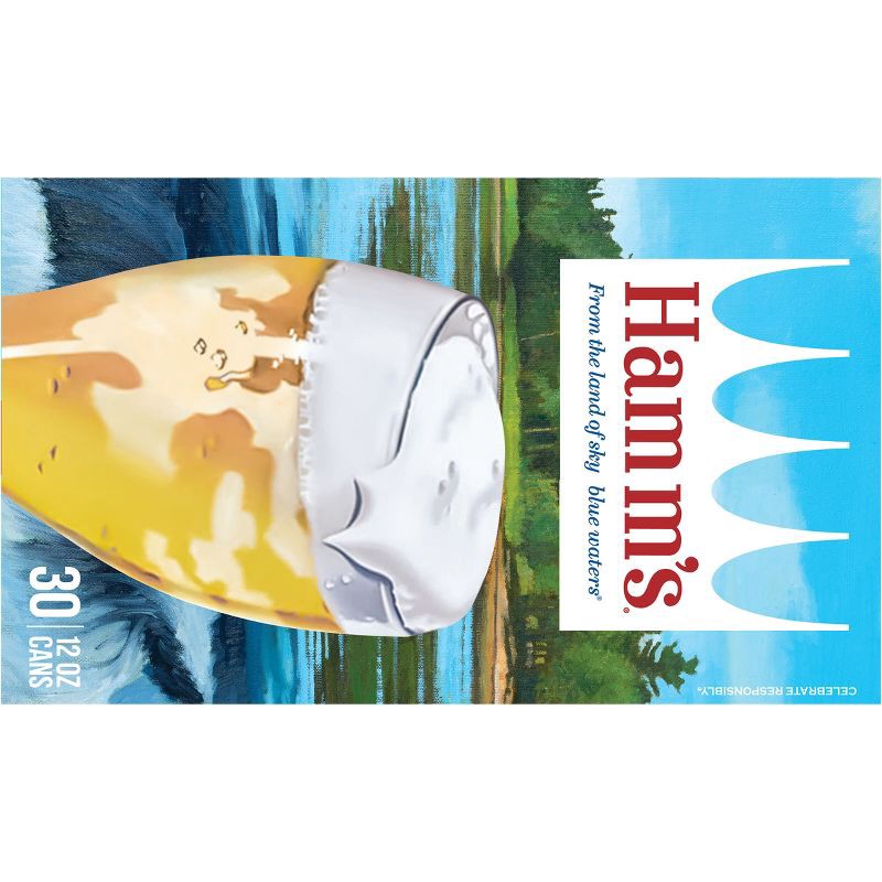 slide 2 of 10, Hamm's Premium Beer - 30pk/12 fl oz Cans, 30 ct; 12 fl oz