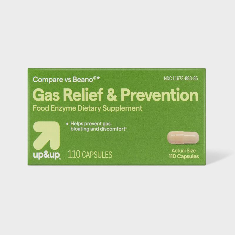 slide 1 of 5, Gas Treatment and Prevention - 110ct - up&up™, 110 ct