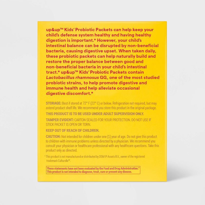 slide 3 of 6, Children's Probiotic Powder Packets - 30ct - up&up™, 30 ct