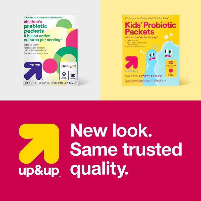 slide 5 of 6, Children's Probiotic Powder Packets - 30ct - up&up™, 30 ct