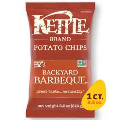 Kettle Brand Kettle Backyard Barbeque Kettle Chips - 8.5oz