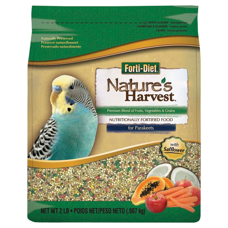 slide 1 of 4, Kaytee Nature's Harvest Parakeet Food - 2lbs, 2 lb