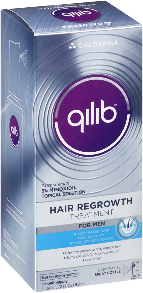 slide 2 of 6, qilib qilib Hair Regrowth Treatment For Men, 2 oz