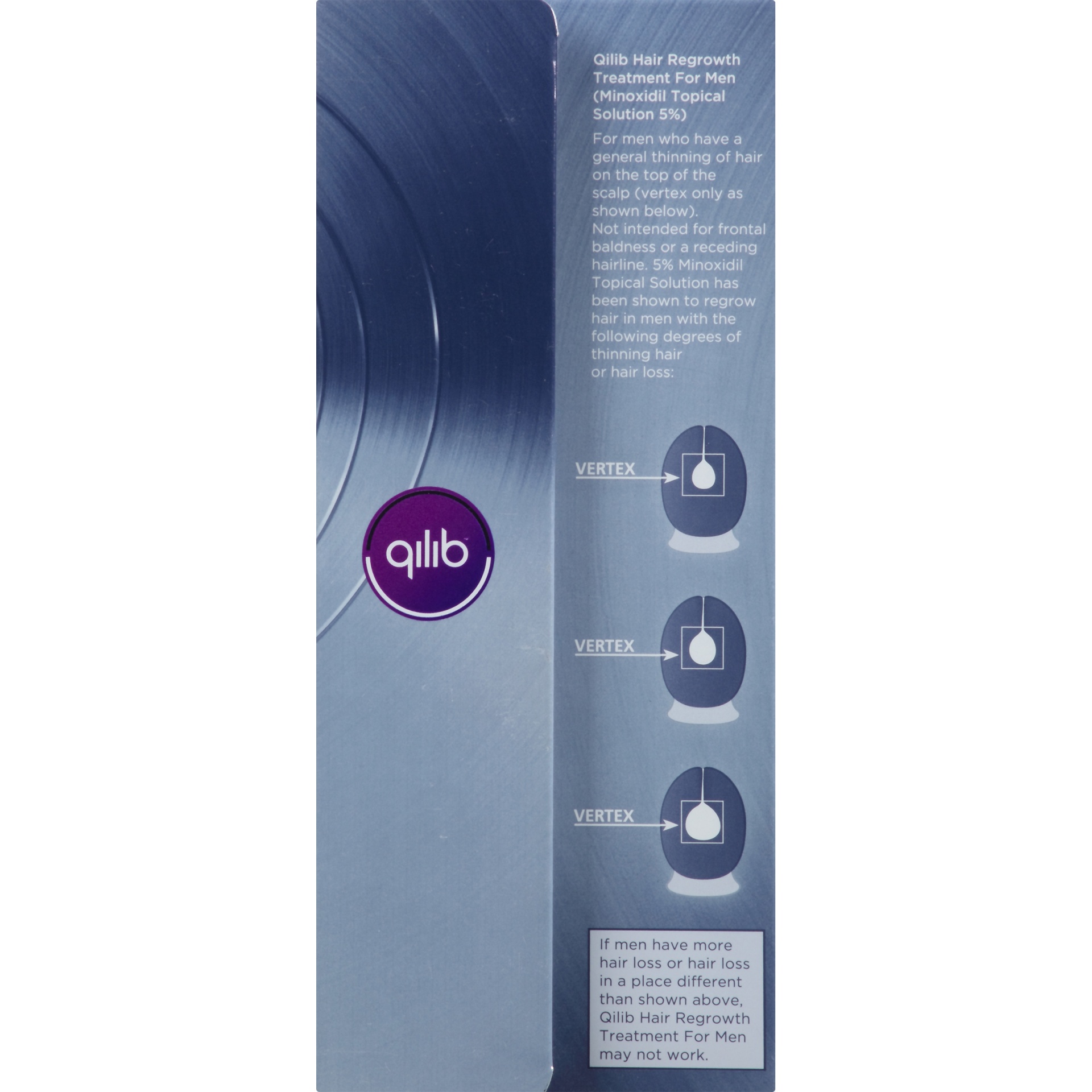 slide 5 of 6, qilib qilib Hair Regrowth Treatment For Men, 2 oz
