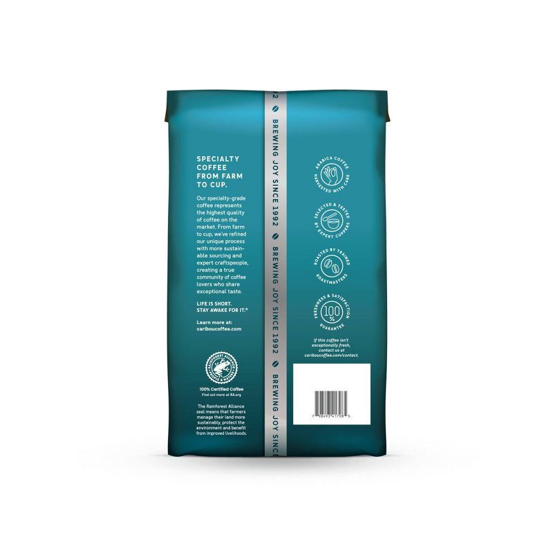 slide 2 of 6, Caribou Coffee Caribou Blend Medium Roast Ground Coffee - 20oz, 20 oz