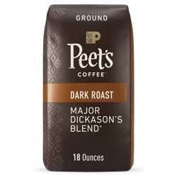 Peet's Coffee Peet's Major Dickason Dark Roast Ground Coffee - 18oz