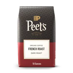 Peet's Coffee Peet's French Dark Roast Ground Coffee - 18oz