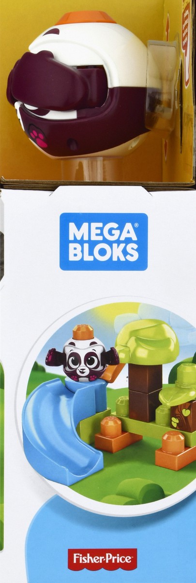 slide 8 of 9, Mega Bloks Peek A Blocks Panda Slide, 1 ct