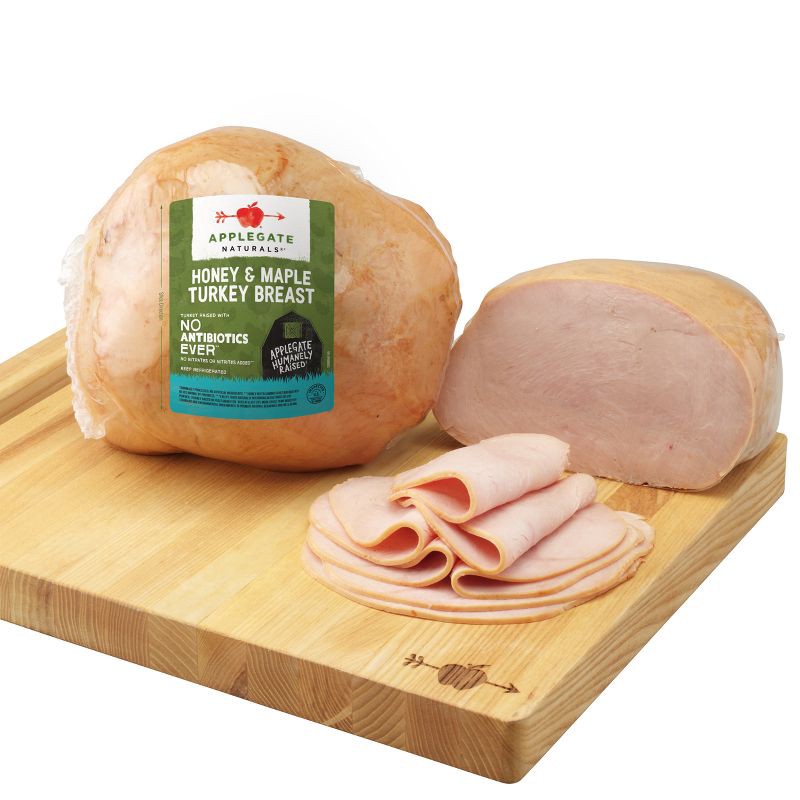 slide 2 of 4, Applegate Farms Applegate Naturals Honey & Maple Turkey Breast - Deli Fresh Sliced - price per lb, per lb