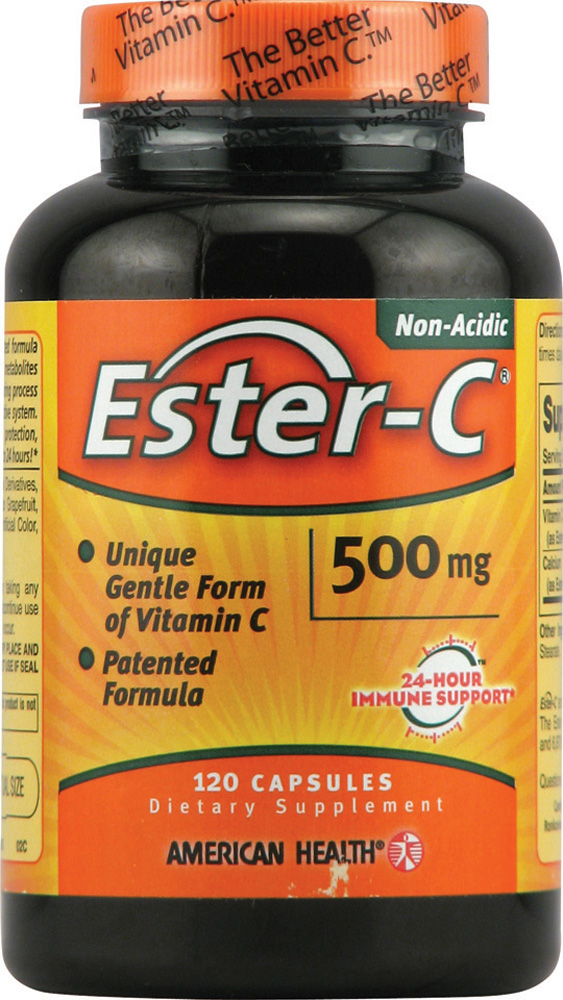 slide 3 of 3, American Health Ester-C, 120 ct; 500 mg