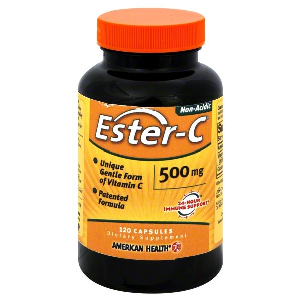 slide 1 of 3, American Health Ester-C, 120 ct; 500 mg