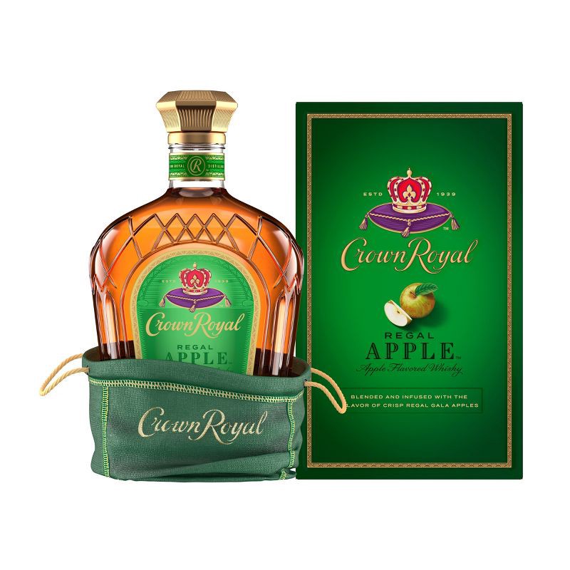 slide 2 of 10, Crown Royal Regal Apple Flavored Whisky - 750ml Bottle, 750 ml