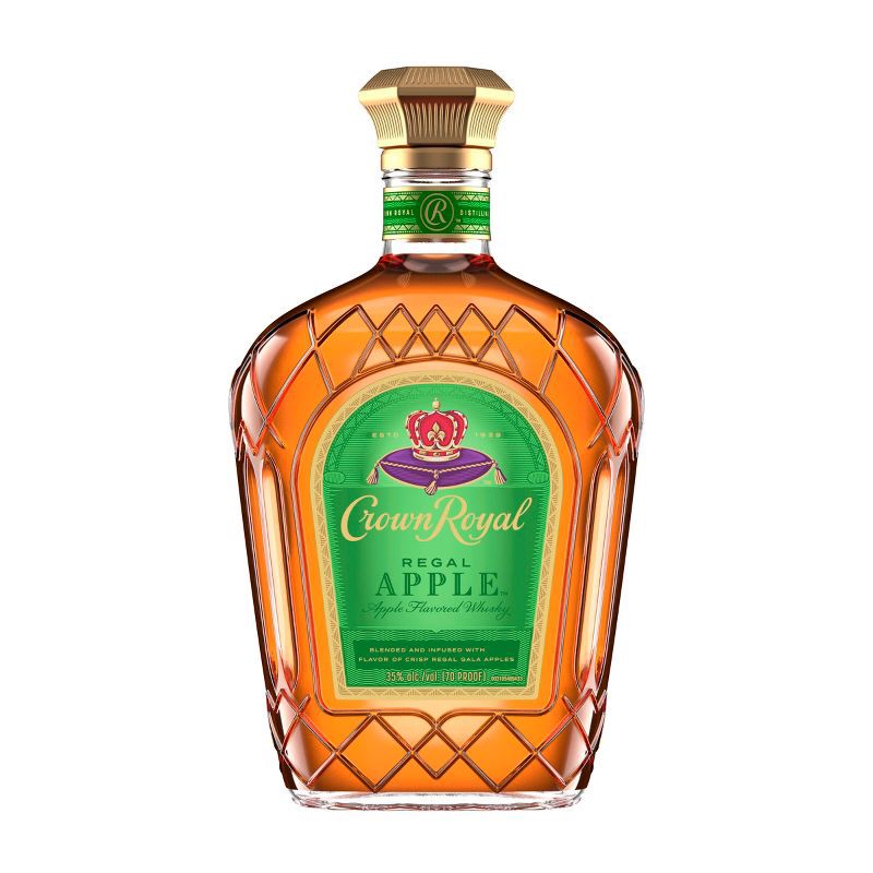 slide 1 of 10, Crown Royal Regal Apple Flavored Whisky - 750ml Bottle, 750 ml