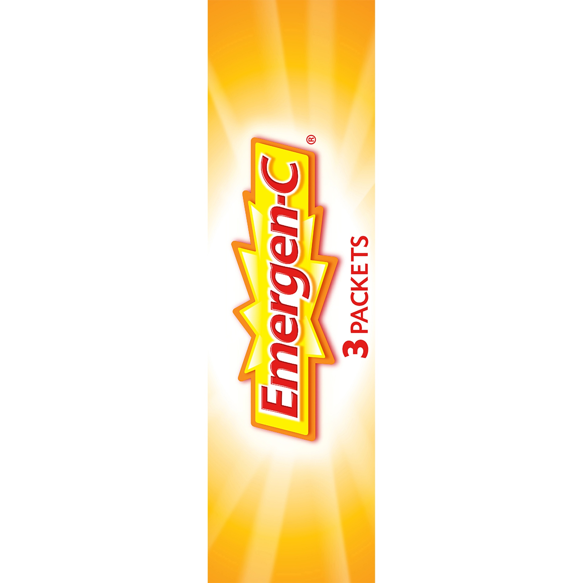 slide 3 of 6, Emergen-C  Emergen-C Super Orange Vitamin C Dietary Supplement Drink Mix, 3 ct; 0.96 oz; 1000 mg