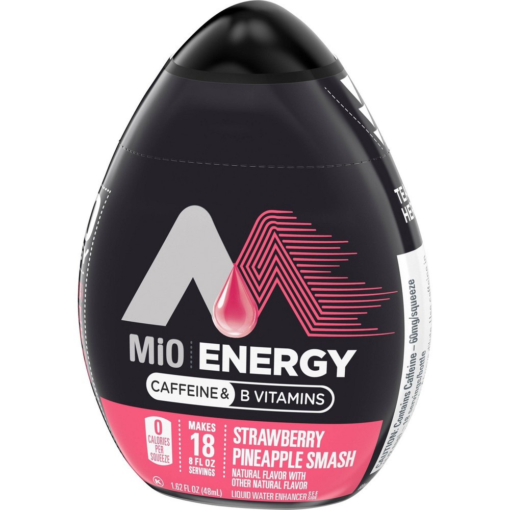 slide 4 of 10, MiO Energy Pineapple Strawberry Liquid Water Enhancer Bottle, 1.62 fl oz