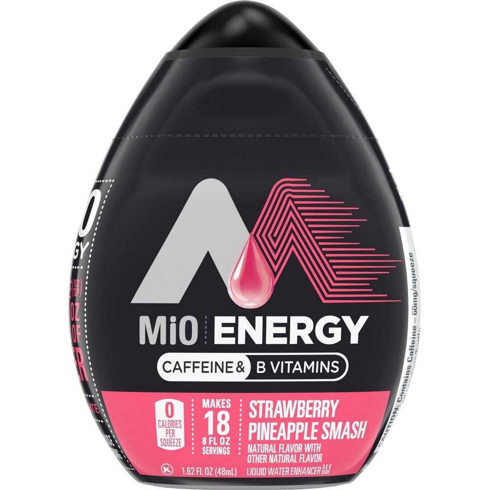 slide 5 of 10, MiO Energy Pineapple Strawberry Liquid Water Enhancer Bottle, 1.62 fl oz