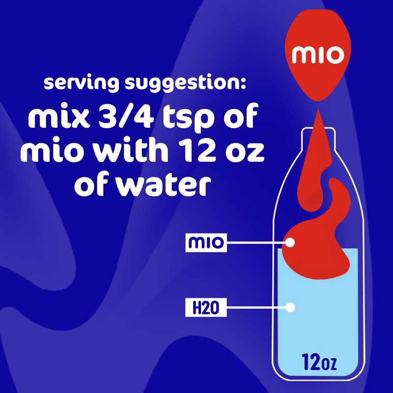 slide 9 of 11, MiO Energy Wicked Blue Citrus Liquid Water Enhancer - 1.62 fl oz Bottle, 1.62 fl oz