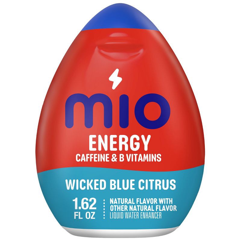 slide 1 of 11, MiO Energy Wicked Blue Citrus Liquid Water Enhancer - 1.62 fl oz Bottle, 1.62 fl oz