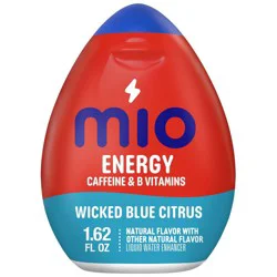 MiO Energy Wicked Blue Citrus Liquid Water Enhancer - 1.62 fl oz Bottle