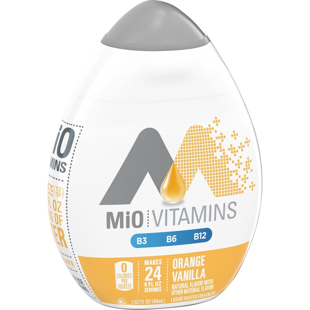 slide 3 of 12, MiO Orange Vanilla Liquid Water Enhancer - 1.62 fl oz Bottle, 1.62 fl oz