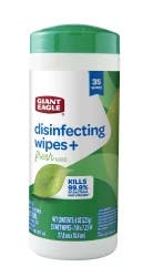 Giant Eagle Disinfecting Wipes, Fresh Scent