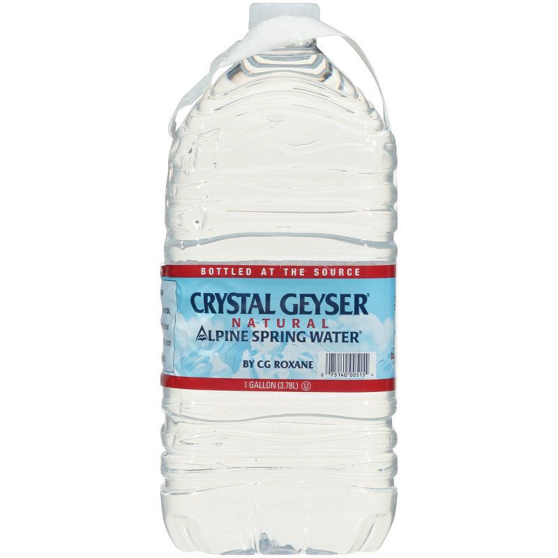 slide 2 of 5, Crystal Geyser Spring Water - 1gal (128 fl oz) Jug, 1 gal, 128 fl oz