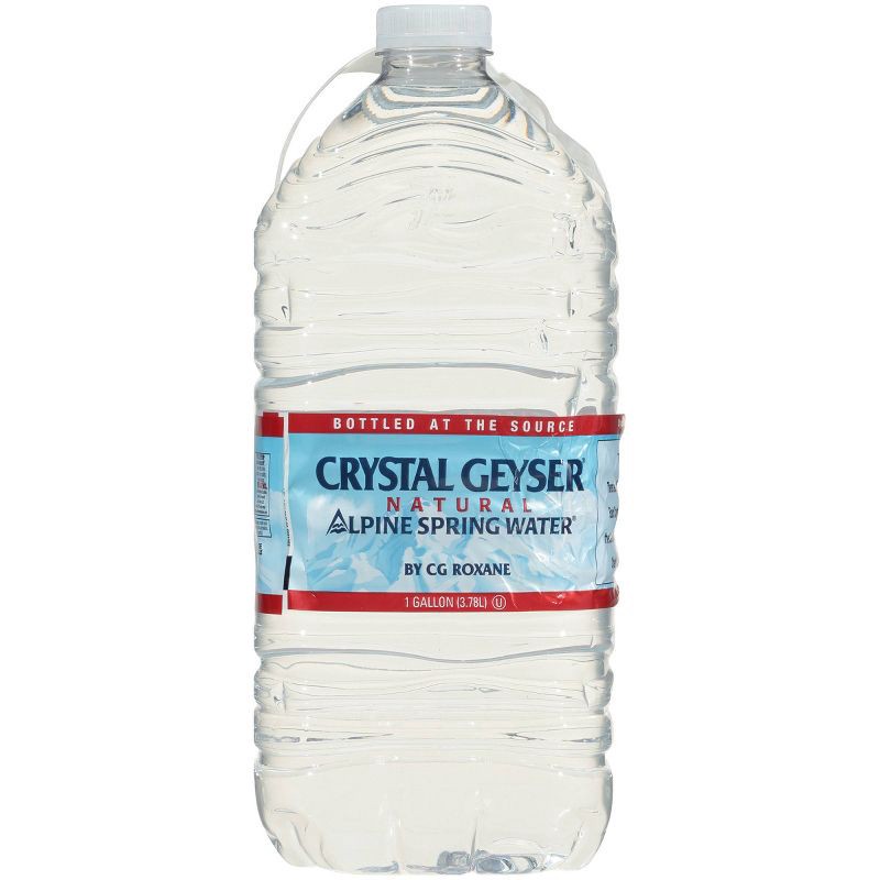 slide 4 of 5, Crystal Geyser Spring Water - 1gal (128 fl oz) Jug, 1 gal, 128 fl oz