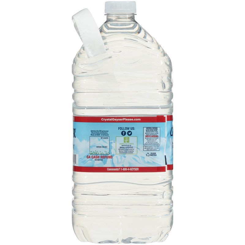 slide 5 of 5, Crystal Geyser Spring Water - 1gal (128 fl oz) Jug, 1 gal, 128 fl oz