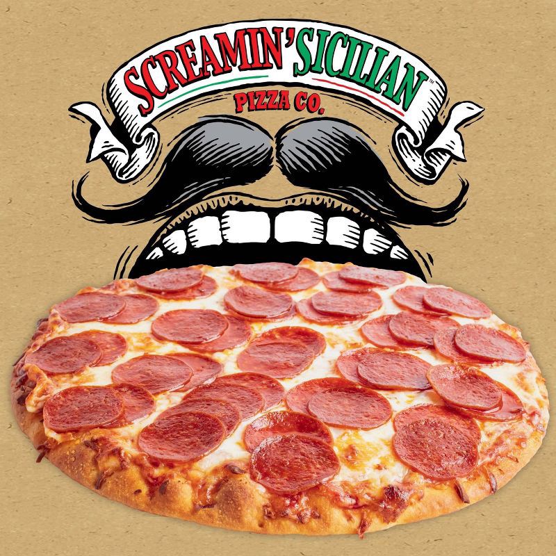 slide 4 of 4, Screamin' Sicilian Holy Pepperoni Frozen Pizza - 22.30oz, 22.3 oz