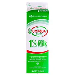 Umpqua Dairy Umpqua 1% Milk - 1qt