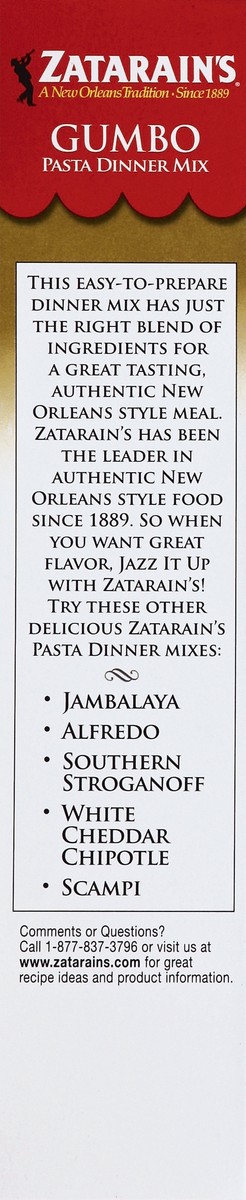 slide 2 of 4, Zatarain's Pasta Dinner Mix 5.7 oz, 5.7 oz