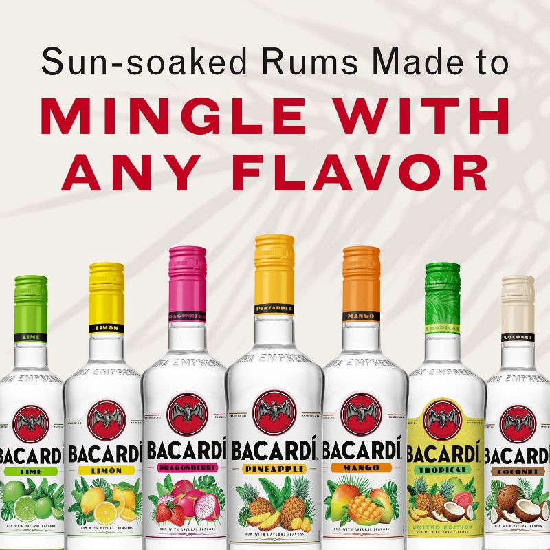 slide 6 of 6, Bacardi Limon Citrus Flavored Rum - 1.75L Bottle, 1.75 liter
