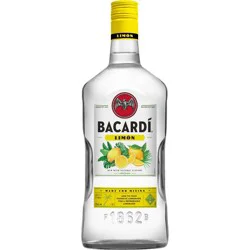 Bacardi Limon Citrus Flavored Rum - 1.75L Bottle