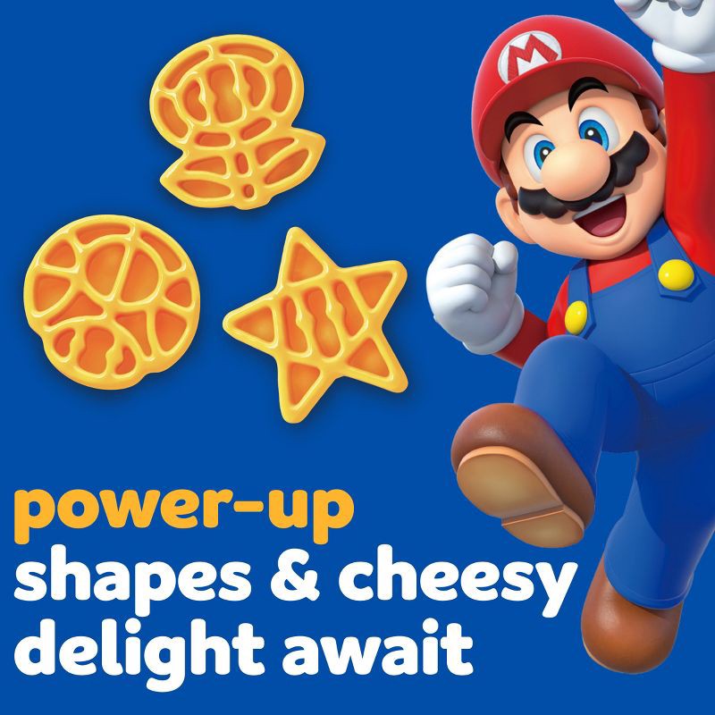 slide 4 of 9, Kraft Super Mario Brothers Shaped Mac and Cheese - 5.5oz, 5.5 oz
