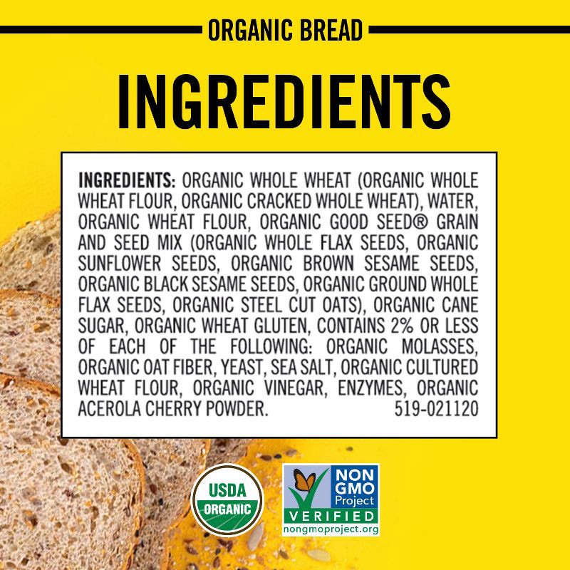 slide 3 of 7, Dave's Killer Bread Organic Good Seed Bread - 27oz, 27 oz