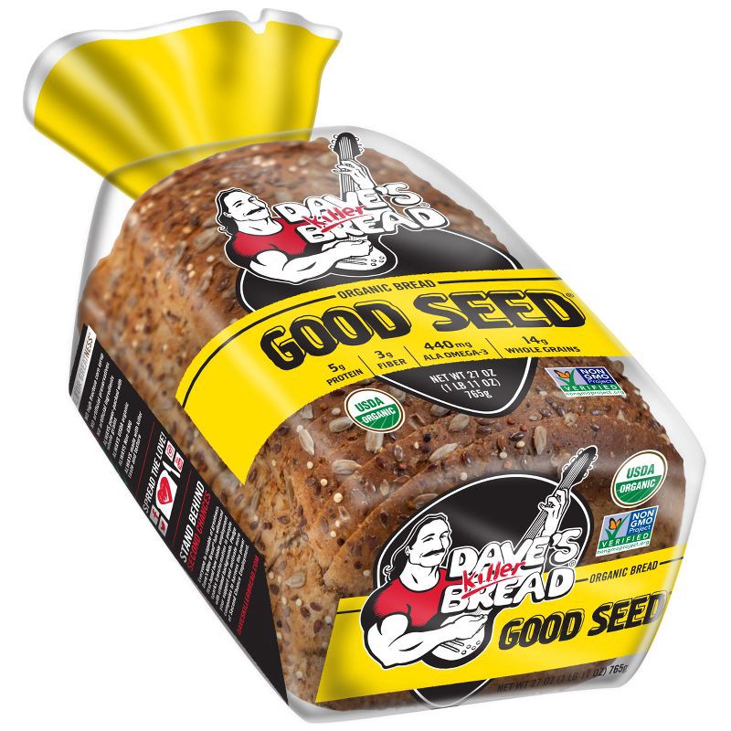 slide 13 of 16, Dave's Killer Bread Organic Good Seed Bread - 27oz, 27 oz