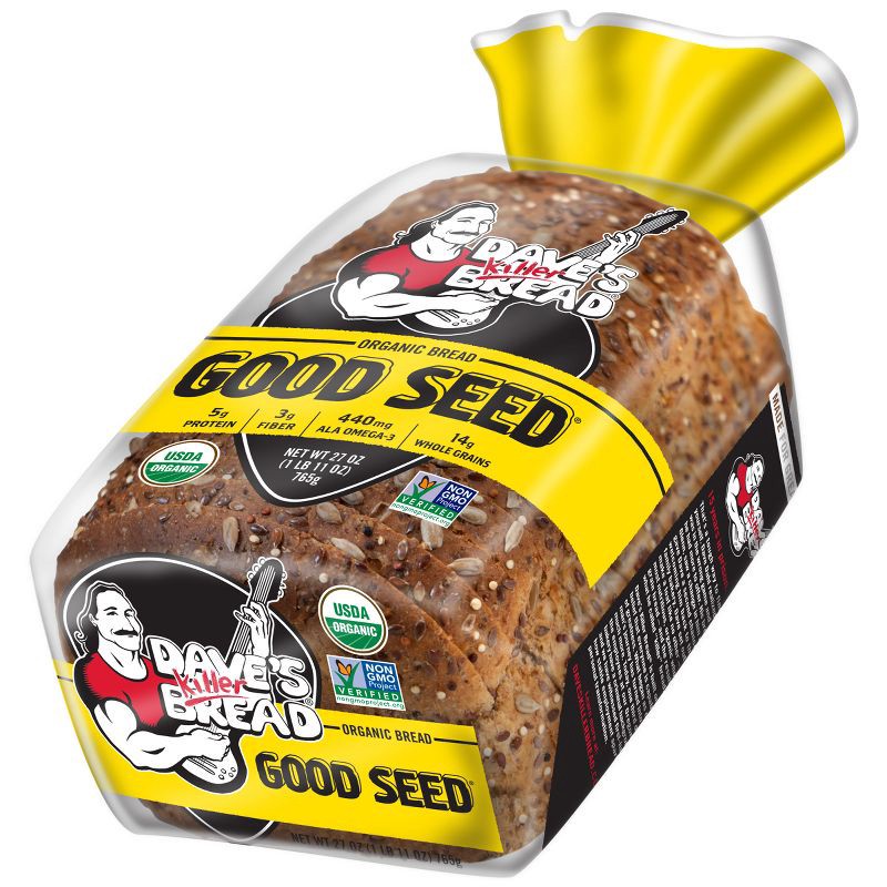 slide 14 of 16, Dave's Killer Bread Organic Good Seed Bread - 27oz, 27 oz
