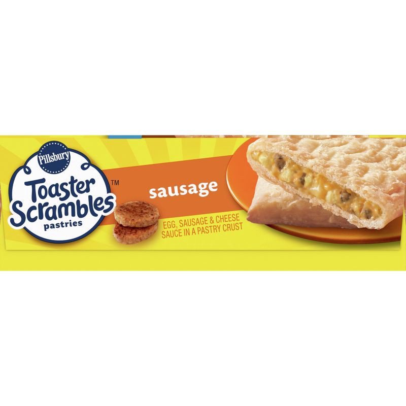 slide 6 of 10, Pillsbury Sausage Frozen Toaster Scrambles - 4pk/7.2oz, 4 ct; 7.2 oz