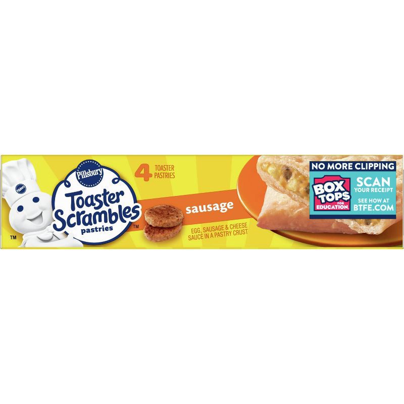 slide 9 of 10, Pillsbury Sausage Frozen Toaster Scrambles - 4pk/7.2oz, 4 ct; 7.2 oz