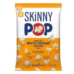 SkinnyPop Dairy Free White Cheddar Popcorn - 4.4oz
