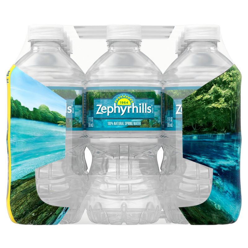 slide 3 of 7, Zephyrhills Brand 100% Natural Spring Water - 12pk/12 fl oz Bottles, 12 ct; 12 fl oz