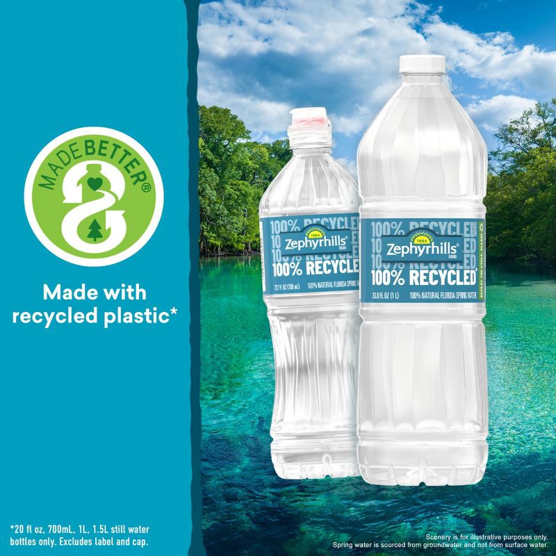 slide 7 of 9, Zephyrhills Brand 100% Natural Spring Water - 12pk/12 fl oz Bottles, 12 ct; 12 fl oz