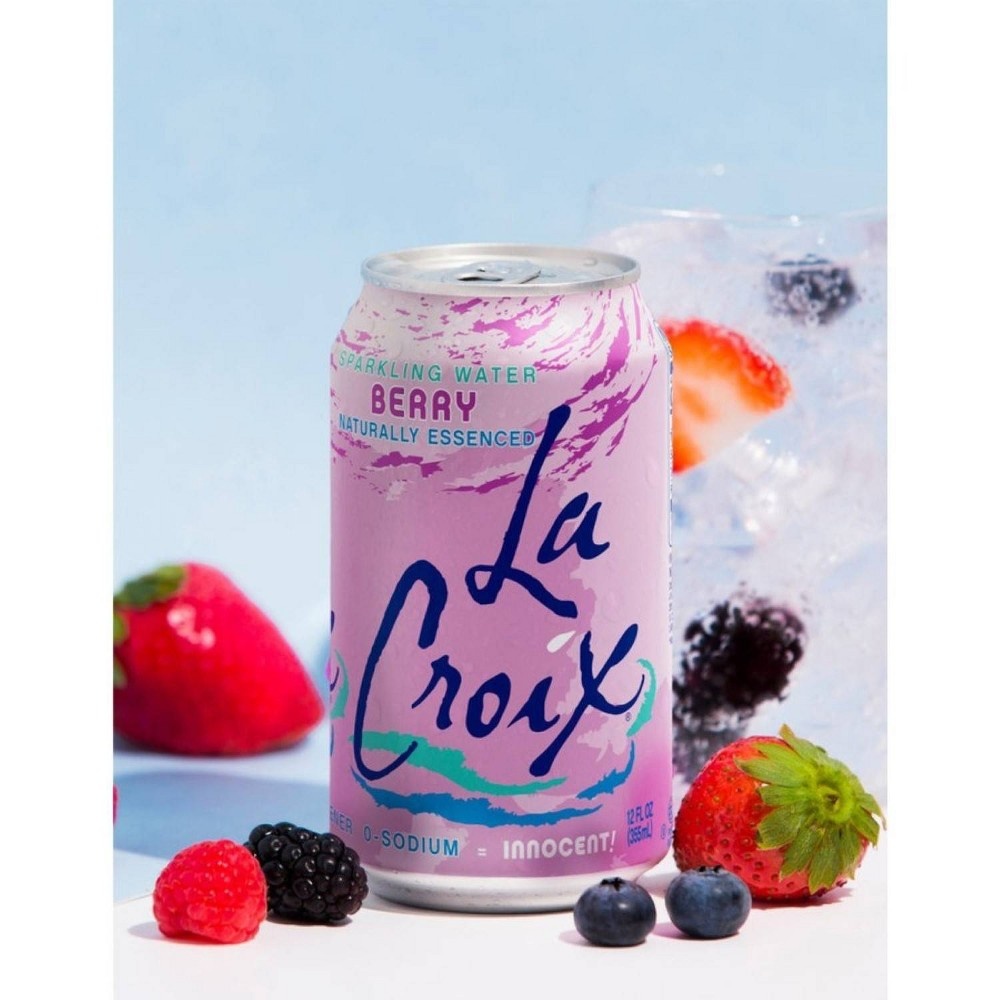 slide 3 of 3, LaCroix Berry Sparkling Water, 8 ct, 12 fl oz